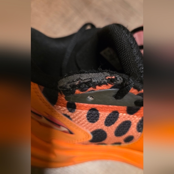 Puma ($175) Scoot Zeros Cheetah Orange Basketball Shoes Mens Athletic Sneakers - Picture 7 of 14
